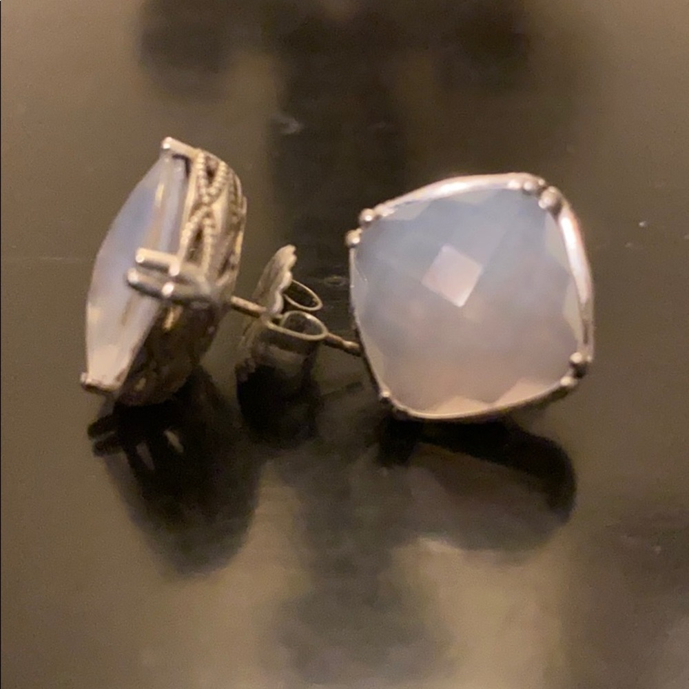 Bold Tacori chalcedony earrings